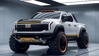 "The All New Futuristic Power Unleashed: The Ultimate Caterpillar Pickup Truck"