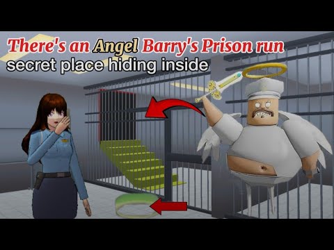 There's سجن آنجل باري يدير مكانًا سريًا Angel Barry's Prison run secret place hiding inside Sakura