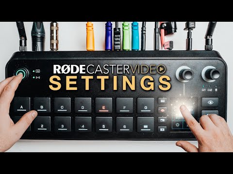 RODECaster Video UNLOCKED (FULL MENU WALKTHROUGH)