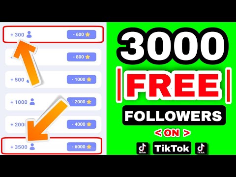 Get 3000+ Followers and Likes On Tiktok 2022. how to get more followers on tiktok.