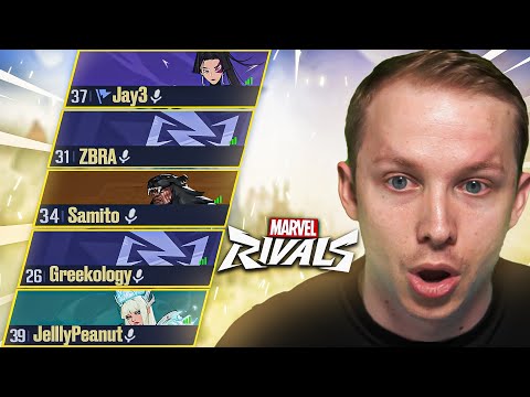 When You Get A Streamer Lobby in Marvel Rivals (Jay3 VODs)