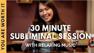 EAT WITH MINDFULNESS | Subliminal Affirmations & Meditative Music