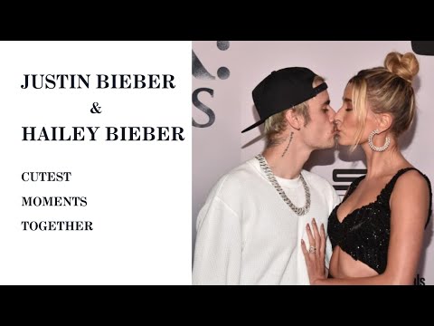 justin bieber and hailey bieber's best moments together