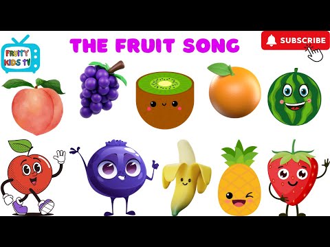 Sing the Fruit Song! | Learn Fruits with Music and Fun! 🍍🍒 | FRUITS | SONGS FOR KIDS