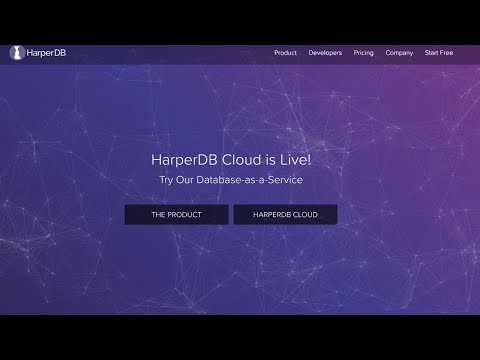 Database as a Service with HarperDB