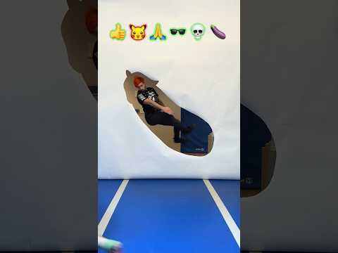 Emoji shape challenge + parkour 😱🔥 BEST OF