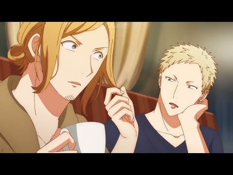 Haruki x Akihiko moments in Given Ep 2 - “Your hair really is pretty”