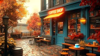 Relaxing Autumn Jazz | Cozy Coffee Vibes for Productive Study, Work and Relaxation