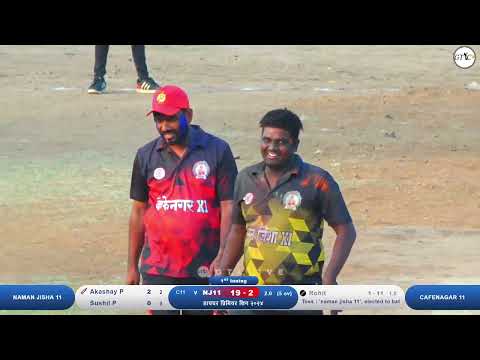 NAMAN JISHA 11 VS CAFENAGAR 11 MATCH AT डायघर प्रिमियर लिग २०२४