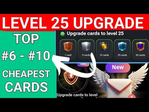 Hamster Kombat Card Level 25 Upgrade - Which card to upgrade to level 25? TOP #6- #10 CHEAPEST CARDS