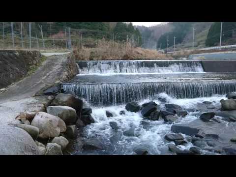 室生下笠間のクランク冠水橋