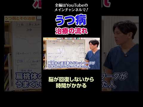 [2]うつ病の治療の流れ／脳が回復しないから時間がかかる