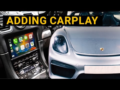 Apple CARPLAY & ANDROID Auto Fitted To This Porsche Spyder!