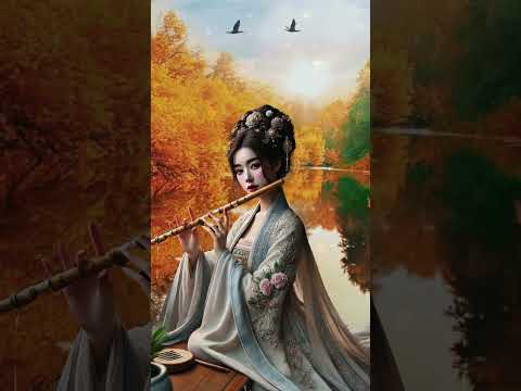 Bamboo #flute Traditional Chinese 竹啸 Relaxation Melodies  #relaxingchinesemusic #shorts #stressfree