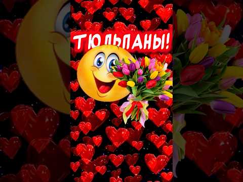 Я подарю Тебе розы 💐без повода и без причины! Красивая открытка для отличного настроения👍