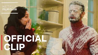 Vanessa Hudgens Flour Fight Scene | The Princess Switch: Switched Again | Netflix