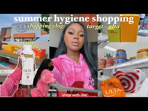 HYGIENE+SELF CARE shopping vlog at target and ulta! and HAUL💛  | good molecules, tree hut, & more!