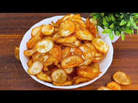 Valakkai chips recipe in tamil | Vazhakkai chips in Tamil | Raw banana chips | வாழைக்காய் சிப்ஸ்