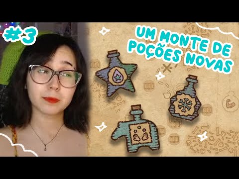 UM MONTE DE DESCOBERTA MALUCA 🔮🧪 Potion Craft - tiemiau | #3