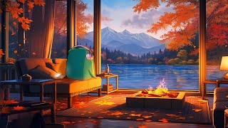 Cozy Autumn Lake 🍁 Fall Lofi 2023 🍁 Autumn Lofi Vibes To Make You Feel The Scent Of The Autumn