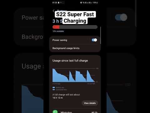 Galaxy Super Fast charging