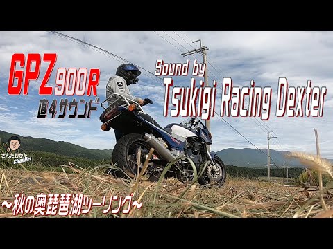 【Vol#197】GPZ900Rで直4サウンドを楽しみながら走行 in秋の奥琵琶湖ワインディング道【ツーリング動画】【関西】【滋賀県】【奥琵琶湖】