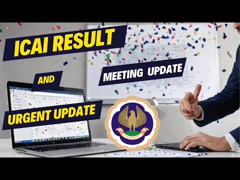 |ICAI Result Meeting Update?! Urgent CA Student Update You Need Now|