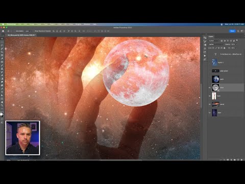 To The Moon! | Photoshop Compositing Challenge