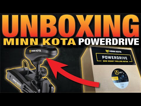 Unboxing Minn Kota Powerdrive + Accessories & Mounting Options