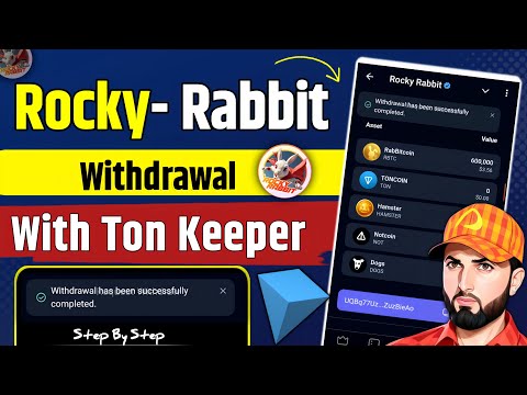 Rocky Rabbit Withdraw Money with Tonkeeper | Rocky Rabbit Withdrawal Update | Rbtc Withdraw |