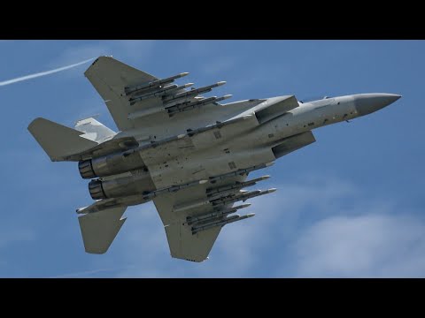 F-15 Advanced Eagle Demo - Spirit of St. Louis Air Show (Saturday)