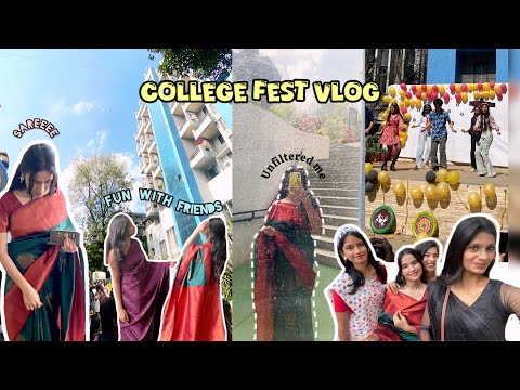 COLLEGE FEST VLOG 🌸 | Dance , singing and much more ✨ |