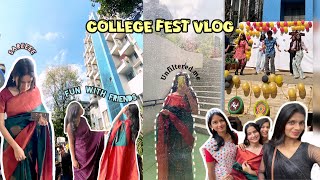 COLLEGE FEST VLOG 🌸 | Dance , singing and much more ✨ |