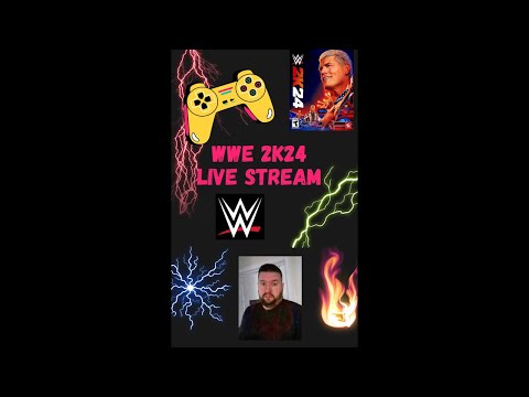 WWE2K24 Live! #wwe #wwe2k24 #livegaming #live #ps5 #aew #xbox