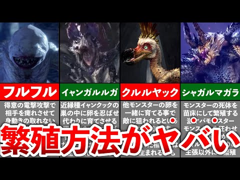 【歴代モンハン】繫殖方法がやばいモンスターTOP10