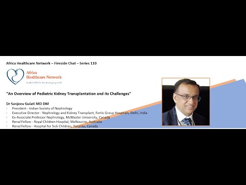 An Overview of Pediatric Kidney Transplantation and its Challenges: Dr. Sanjeev Gulati