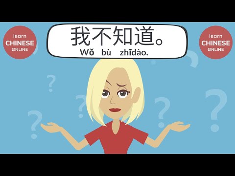 Negation in Mandarin Chinese | Two Basic Words: 不 (bù) and 没 (méi) | Learn Chinese Online 在线学习中文