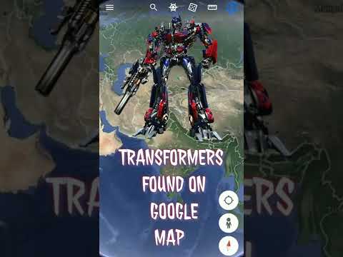 Transformers Found🤯In Google Map|Google Map Secrets|