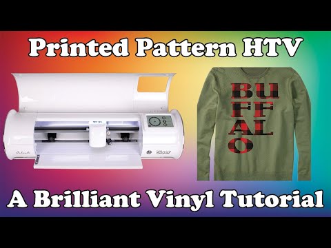 How to Apply Printed Pattern HTV | A Brilliant Vinyl Tutorial