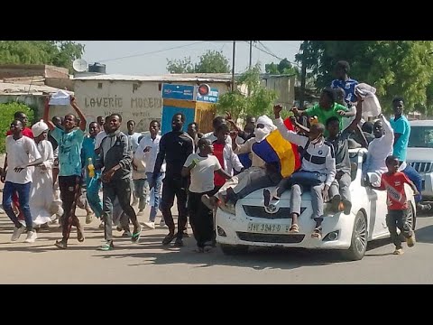 Hundreds of Chadians demonstrate for the "departure of France"