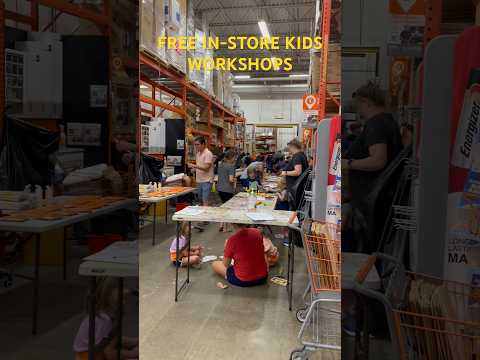 FREE IN-STORE KIDS WORKSHOPS, The Home Depot, 9 a.m. The First Saturday each Month | Horizons_視野