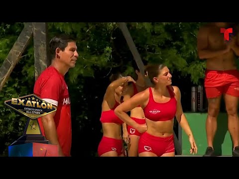 El equipo Rojo toma ventaja en la Batalla por la Sentencia | Exatlón EE.UU All-Stars 2024