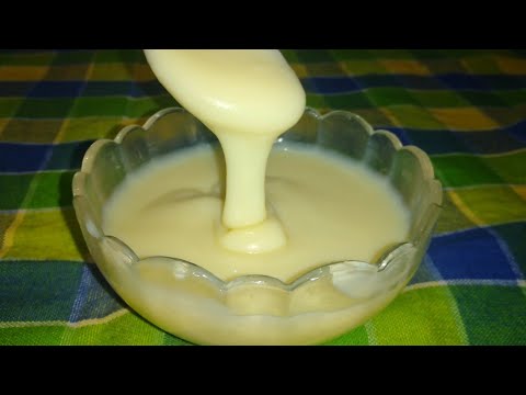 Home made condensed Milk | How to make condensed milk at home | 2 ingredient condensed milk