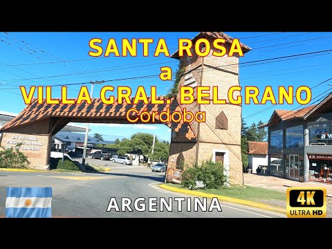 Córdoba Argentina - Santa Rosa de Calamuchita a Villa General Belgrano - viaje 38