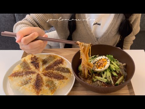 What I eat in a week 🍜*korean food + home cafe*