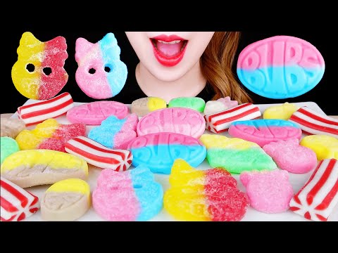 ASMR SWEDISH CANDY EATING SOUNDS MUKBANG 스웨디시젤리 스웨디시캔디 먹방 咀嚼音