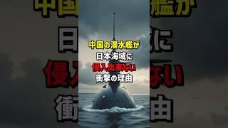 中国の潜水艦が日本海域に侵入出来ない衝撃の理由　#海外の反応  #日本  #中国