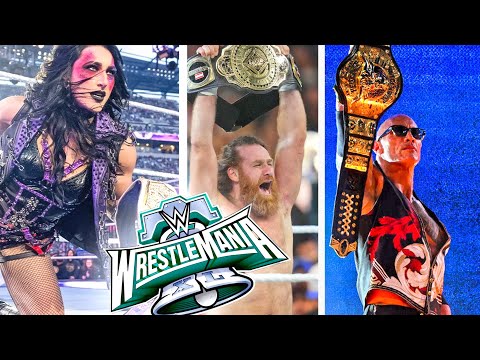 WWE WRESTLEMANIA 40 NIGHT 1 WAS CRAZY!! NIGHT 1 REVIEW!!