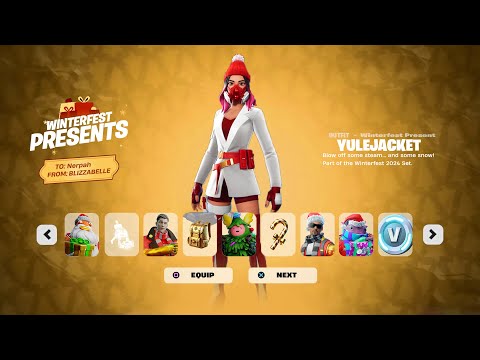 *ALL* WINTERFEST PRESENTS & REWARDS! (Full Showcase)