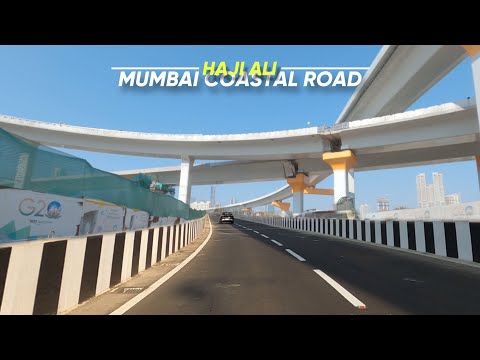 Mumbai Coastal Road Progress | Haji Ali Interchange - 4K